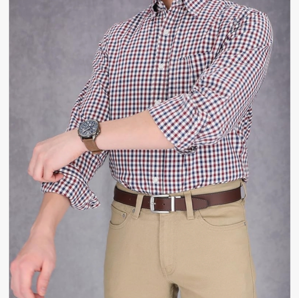 Timberland Leather Reversible Belt